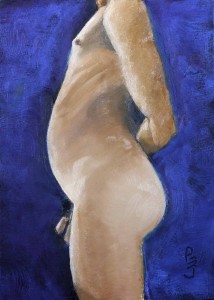 Oil 2016 Male Nude   